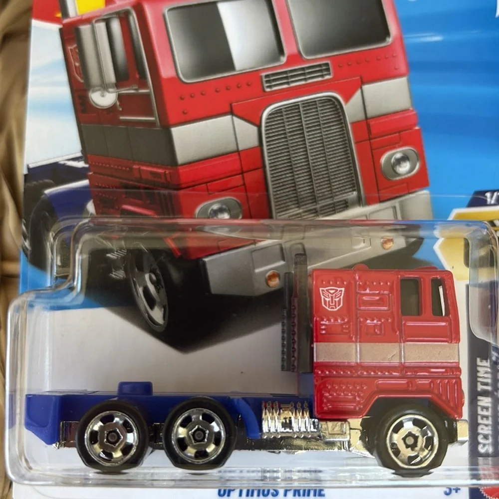 Transformers Optimus Prime Hot Wheels Trans Formers Hotwheels Truck New 2025